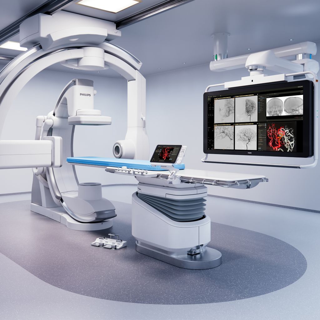 Dual Viewer in SmartCT allows the user to view and manipulate the volumes at tableside without breaking sterility using the touchscreen module (TSM) or mouse and keyboard.