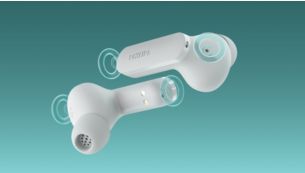 4-mic technology. Clearer calls, even in crowded places