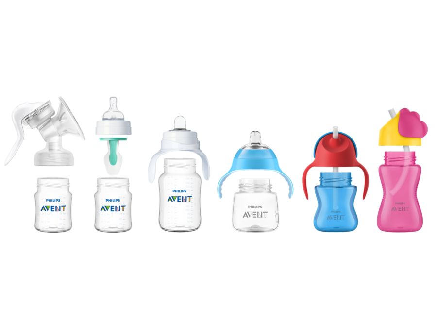 Kompatibilné s fľašami a pohármi Philips Avent