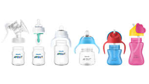Совместимость с бутылочками и чашками Philips Avent