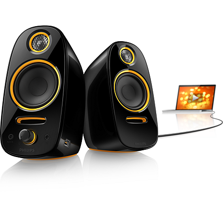 SPA7210B/05  Multimedia Speakers 2.0