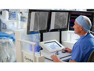 Corindus Robotic-assisted PCI system