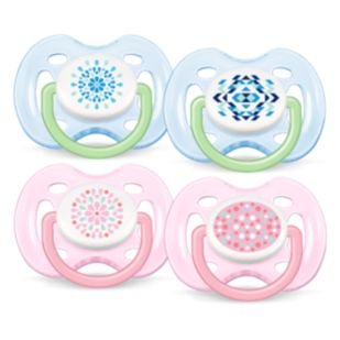 Freeflow pacifiers