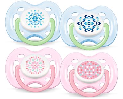 Freeflow pacifiers