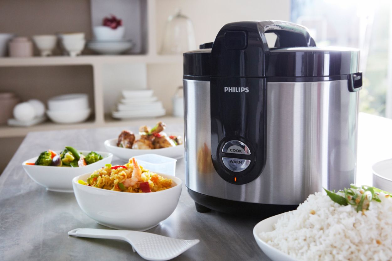 Rice cooker philips stainless sale