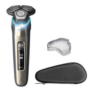 Shaver series 9000 SkinIQ 기술을 활용한 습식 및 건식 전자 면도기