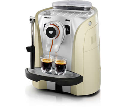 Espresso i en trendy og funksjonell design