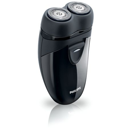 PQ203/17  dry electric travel shaver with travel pouch