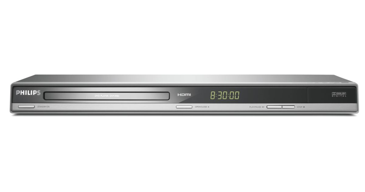 DVD player DVP3980/37 | Philips