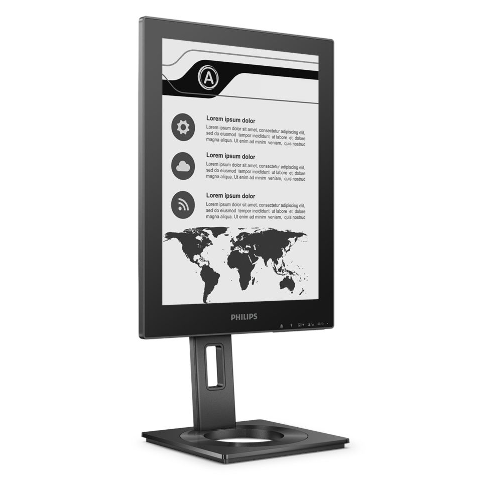 Business Monitor 電子ペーパーディスプレイ 13B1K3300/96 | Philips