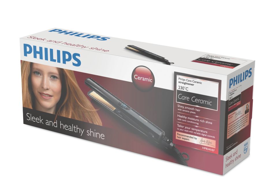 Philips glossy and clearance sleek with ionic shine