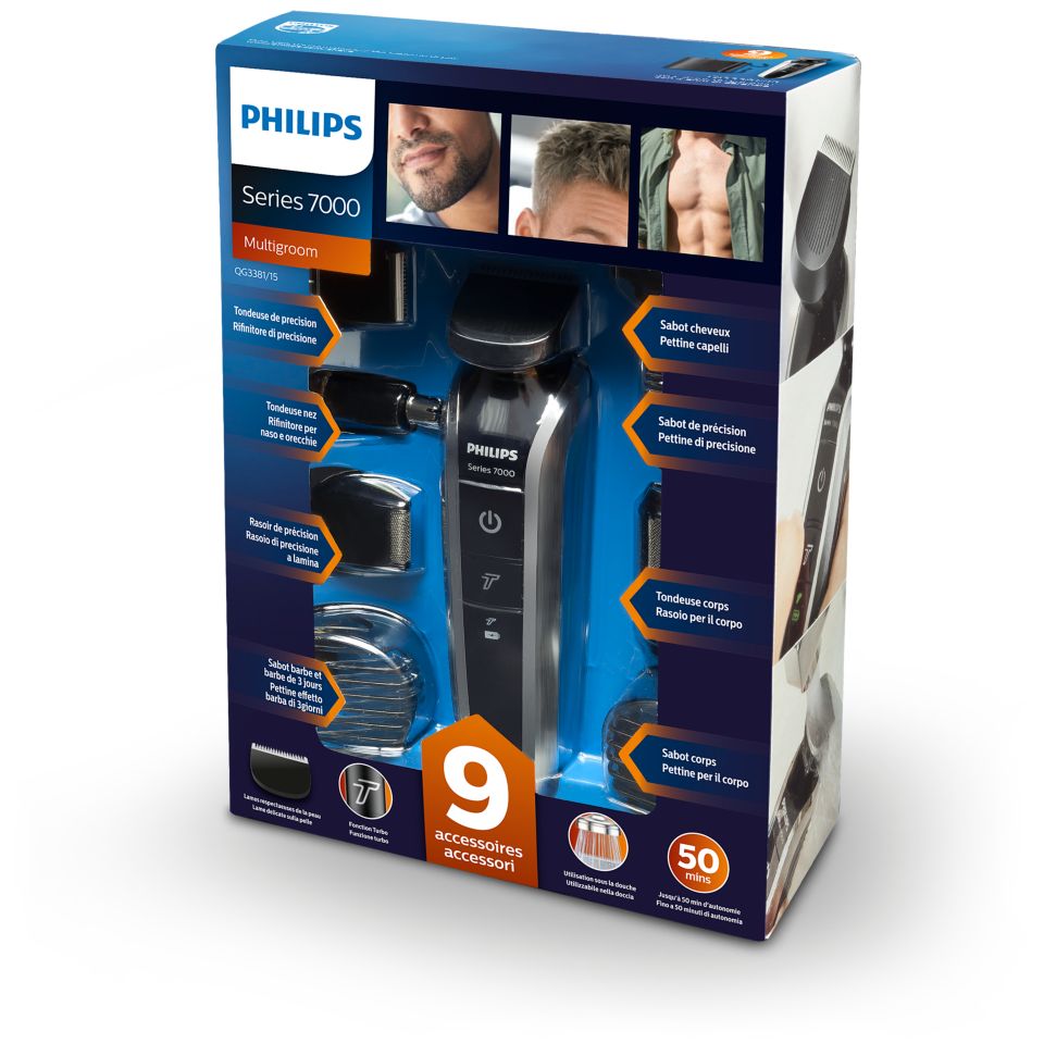 Peigne De Rechange 1-18mm Pour Tondeuse Philips QG3380 QG3381 - Neuf