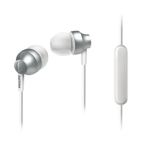 SHE3855SL/27  In ear headphones with mic