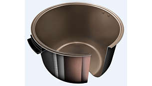 Advanced anti-scratch coating for a long lasting pot