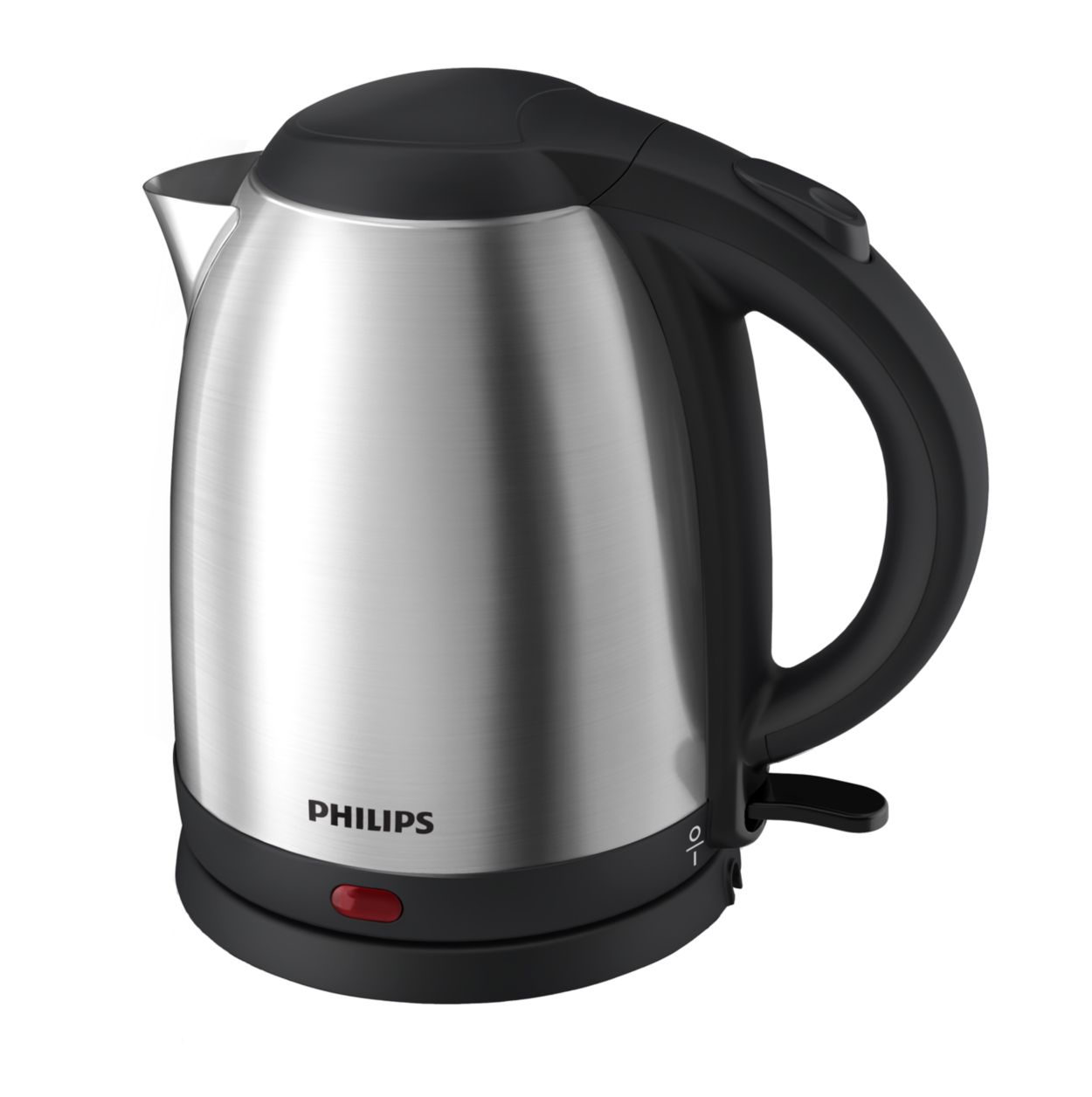 Philips HD9309/90 Bouilloire Daily Noire, 2400 W, 1,5 L, Fond Plat