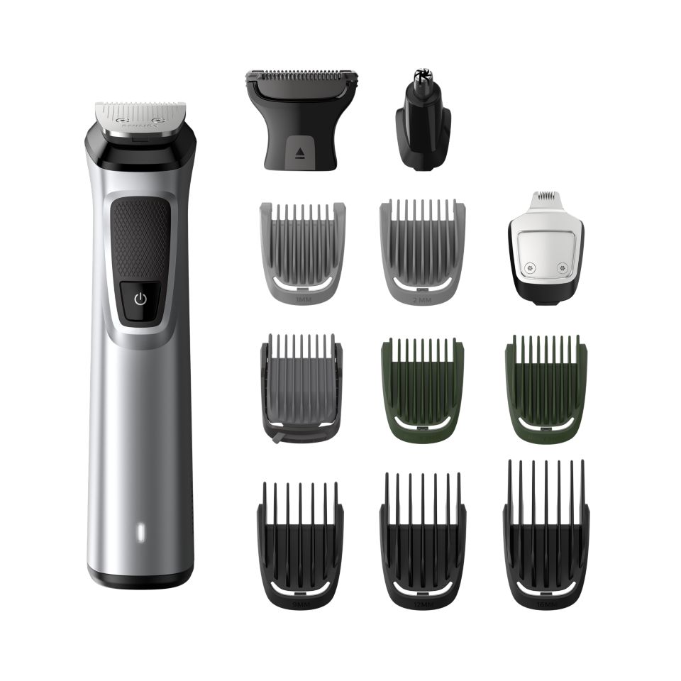 Multigroom series 7000 13 en 1 rostro cabello y cuerpo MG7715 15