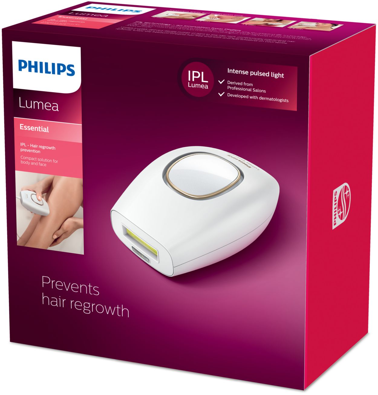 Lumea Essential Dispositivo de eliminacion de vello IPL SC1983 00 Philips