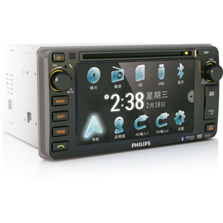 Super clear display for video and navigation