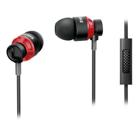 SHE5205RD/00  Headphones with mic