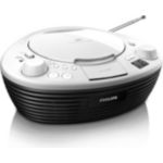 Enjoy iPod and CD music wherever you go