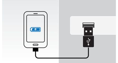Заряжайте второе мобильное устройство через порт USB