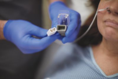 Female ICU patient, alar senso