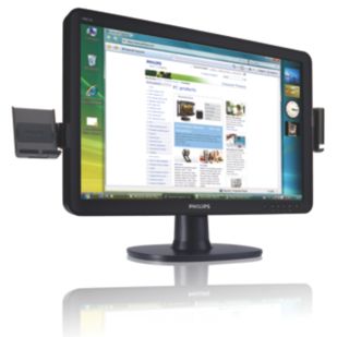 Moniteur LCD écran large