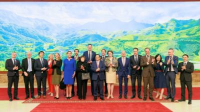 Ông Vũ Đức Nhất tham gia đoàn doanh nghiệp Hà Lan gặp Thủ tướng Phạm Minh Chính