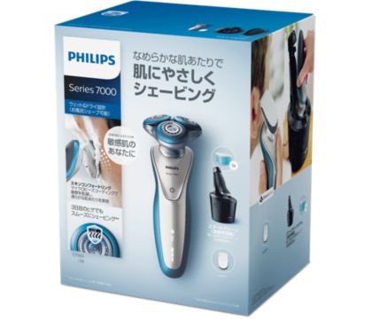 Shaver series 7000 ウェット＆ドライ電気シェーバー S7560/26 | Philips