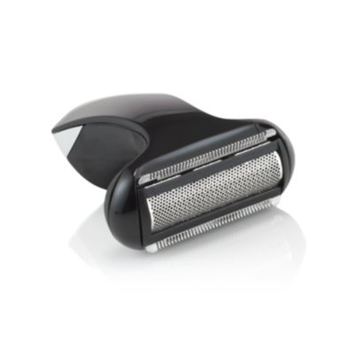 Shaving unit with foil for body groomer