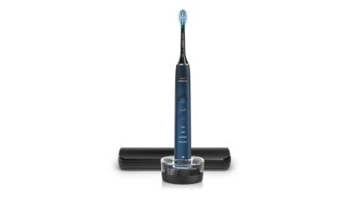 Şarj camı ve seyahat çantalı Philips Sonicare DiamondClean 9000 sonik elektrikli diş fırçası