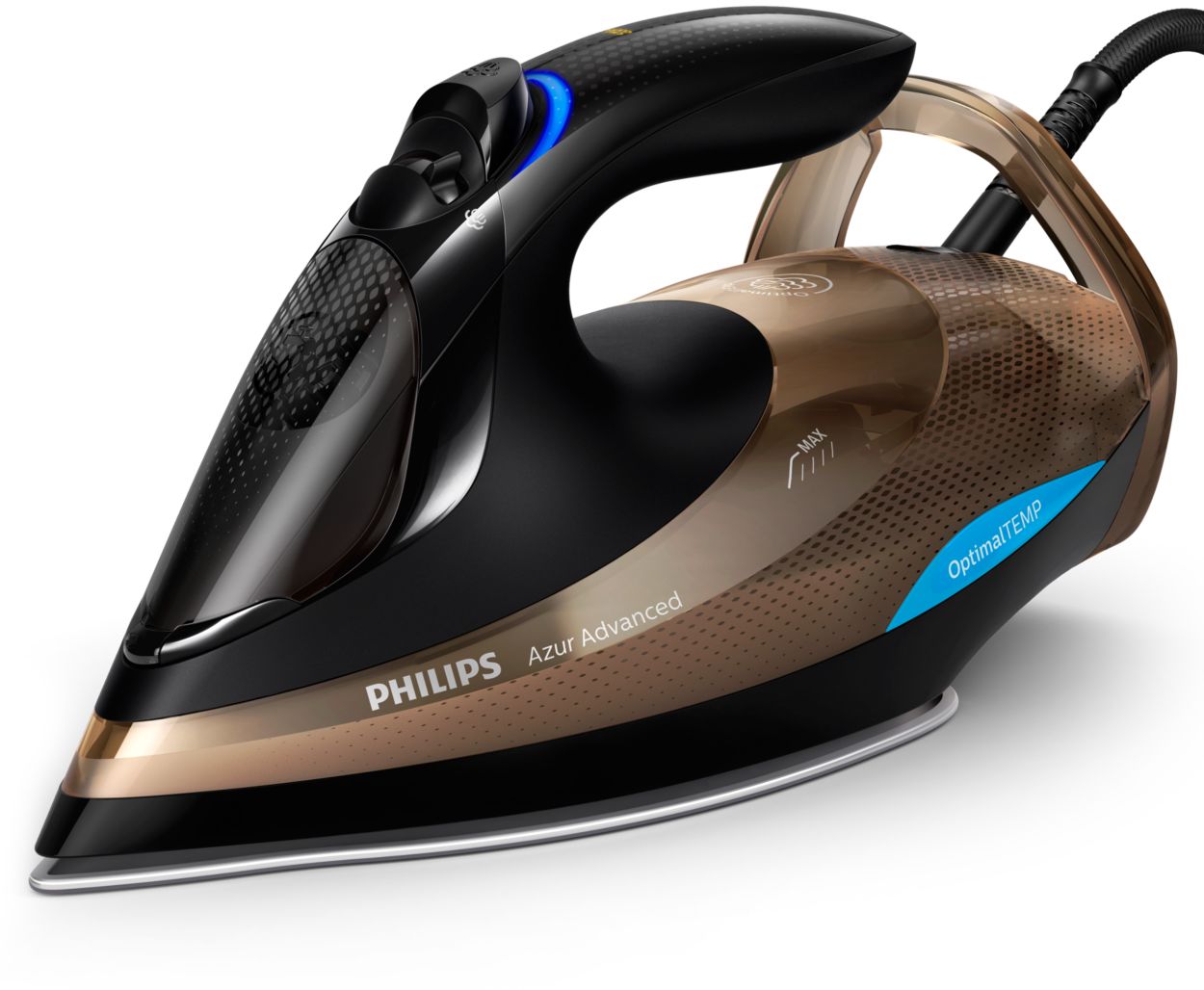 Advanced Steam Iron OptimalTEMP technology |