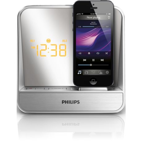 AJ5305D/12  Радиочасы с будильником для iPod/iPhone