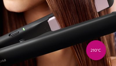 Ieveidošanas temperatūra 210 °C gludam stilam