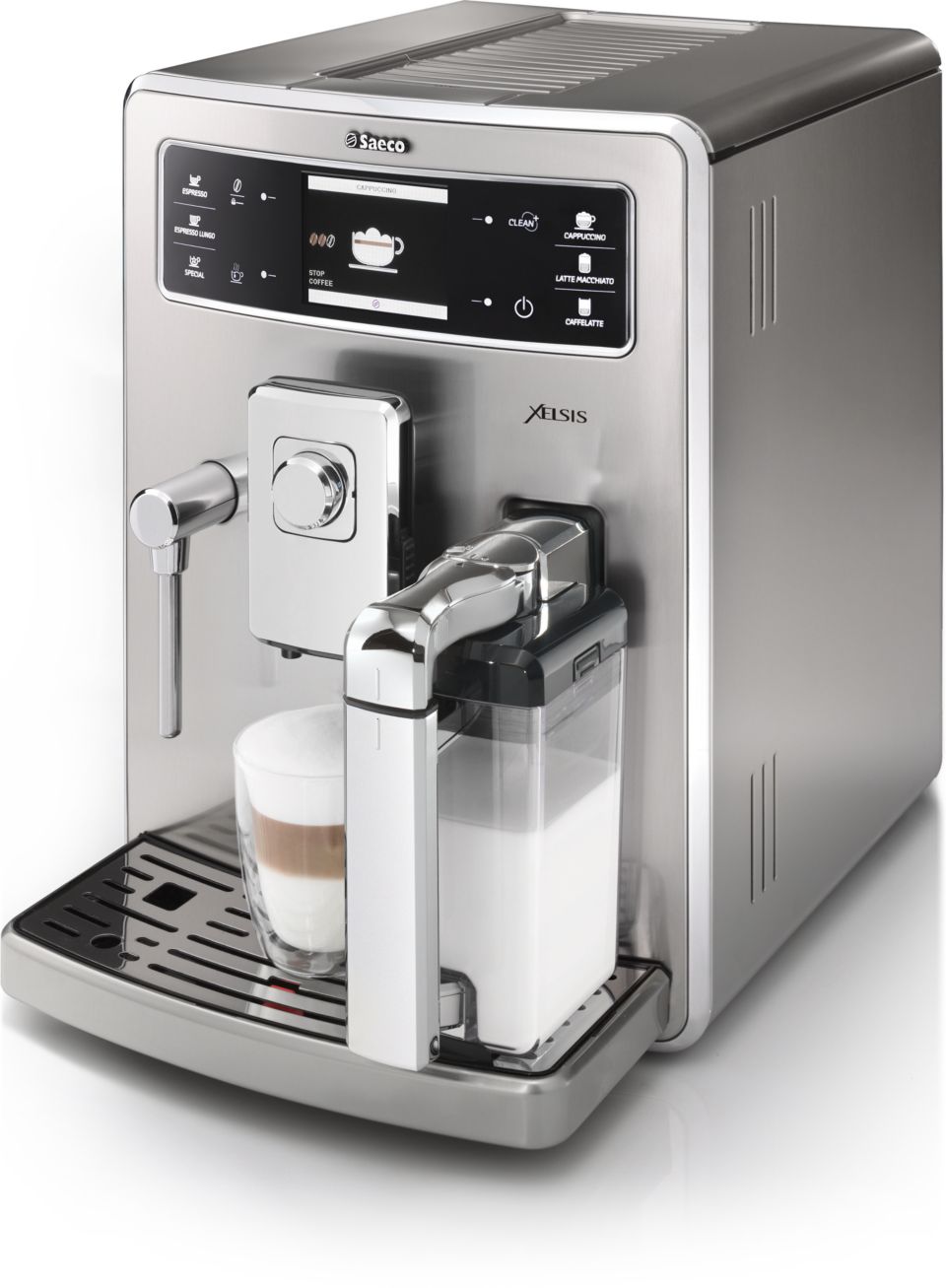 Saeco PHILIPS Xelsis - Máquina de café expreso súper automática +  descalcificador original de Philips