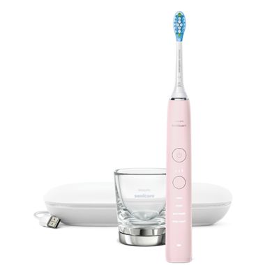 Philips Philips Sonicare DiamondClean 9000 Elektrische sonische tandenborstel met app - Roze HX9911/29 aanbieding