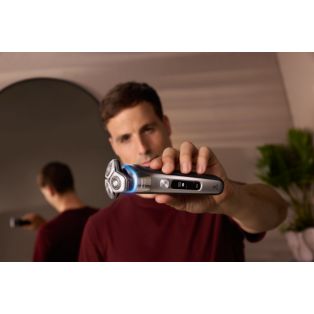 i9000 Prestige Våt og tørr elektrisk barbermaskin med SkinIQ