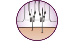 Limited number of discs reduces the skin sensation