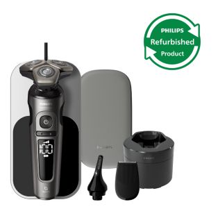 Shaver S9000 Prestige Generalüberholter elektrischer Nass-/Trockenrasierer