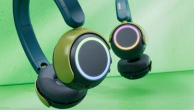 Colourful design with LED lights