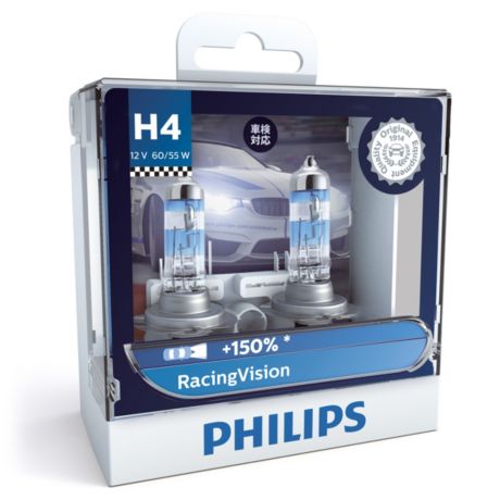 12342RVS2 RacingVision 자동차 헤드라이트 전구