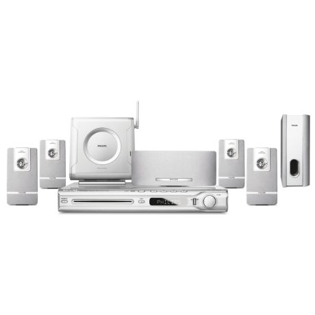 HTS5000W/12  Draadloos home cinema-systeem