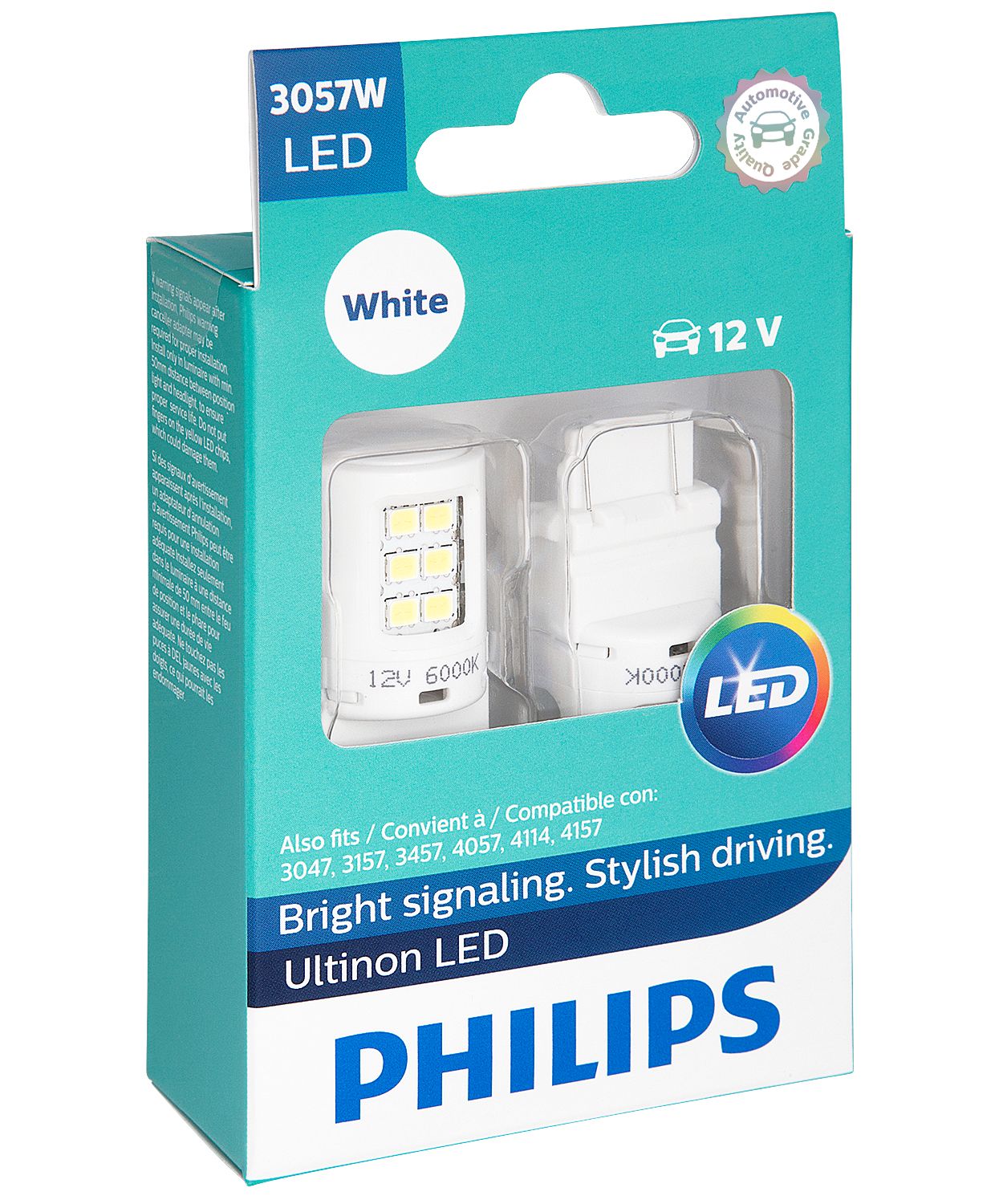 Des clignotants lumineux. Une conduite tout en style.
