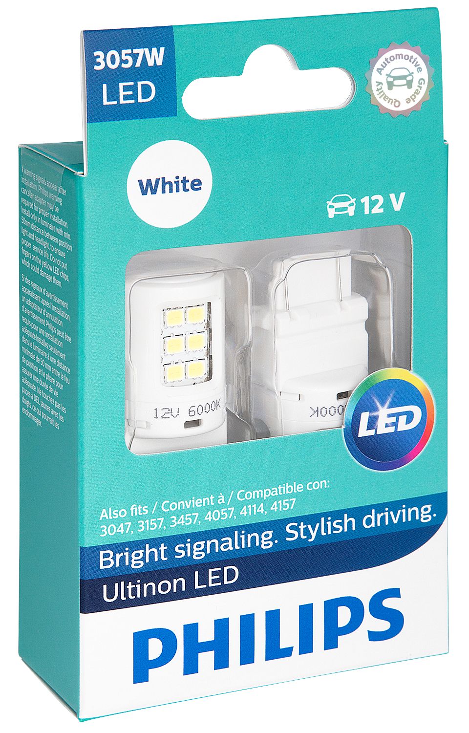 Des clignotants lumineux. Une conduite tout en style.