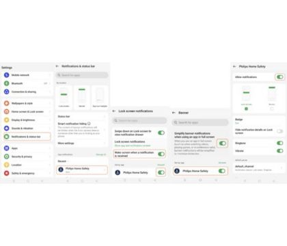 Oppo notification settings