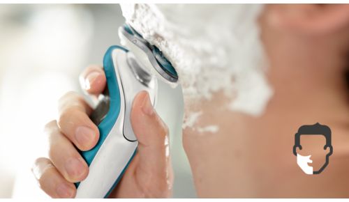 Aquatec zorgt voor comfortabel droog en verfrissend nat scheren