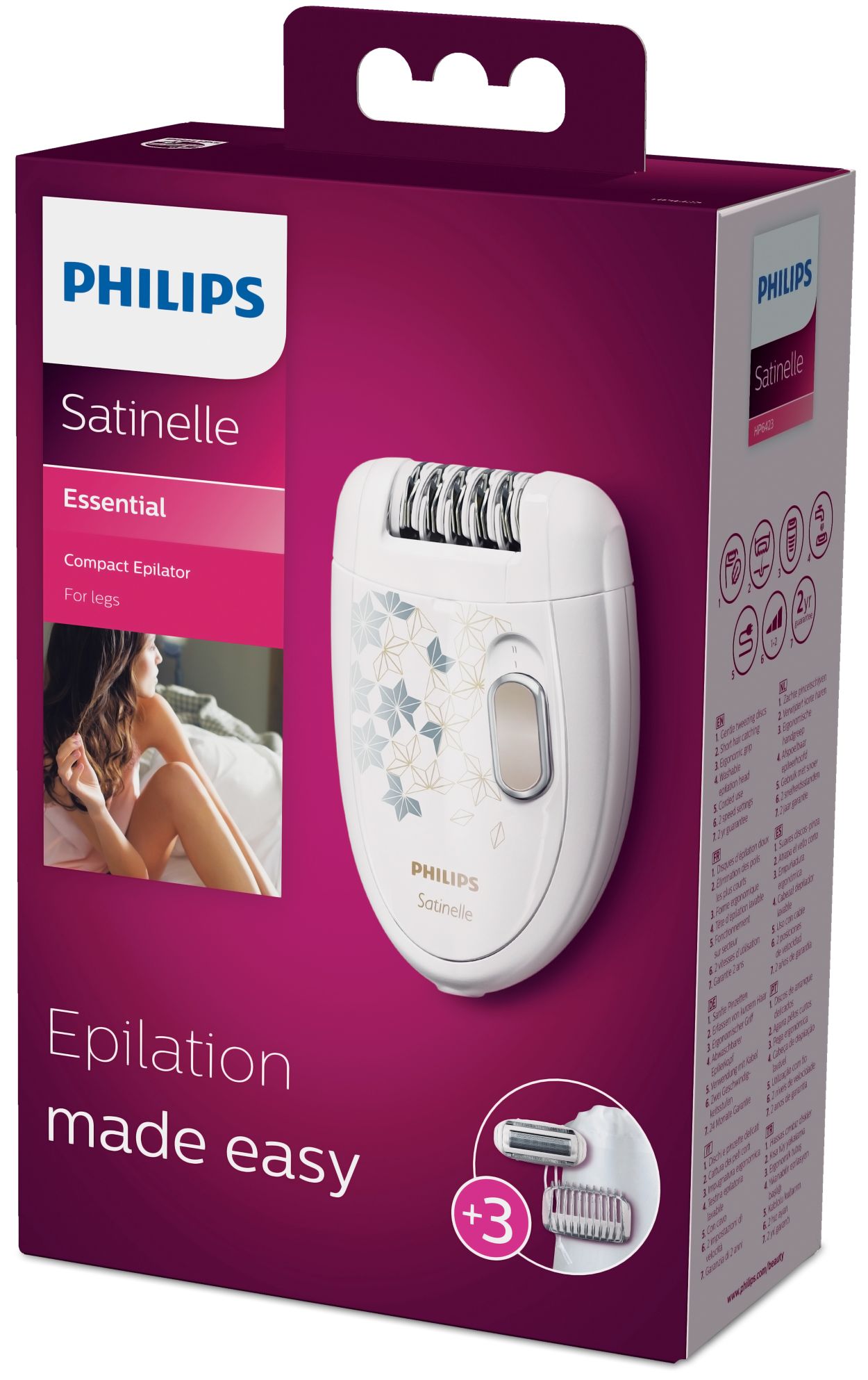 Satinelle 脫毛器HP6423/00 | Philips