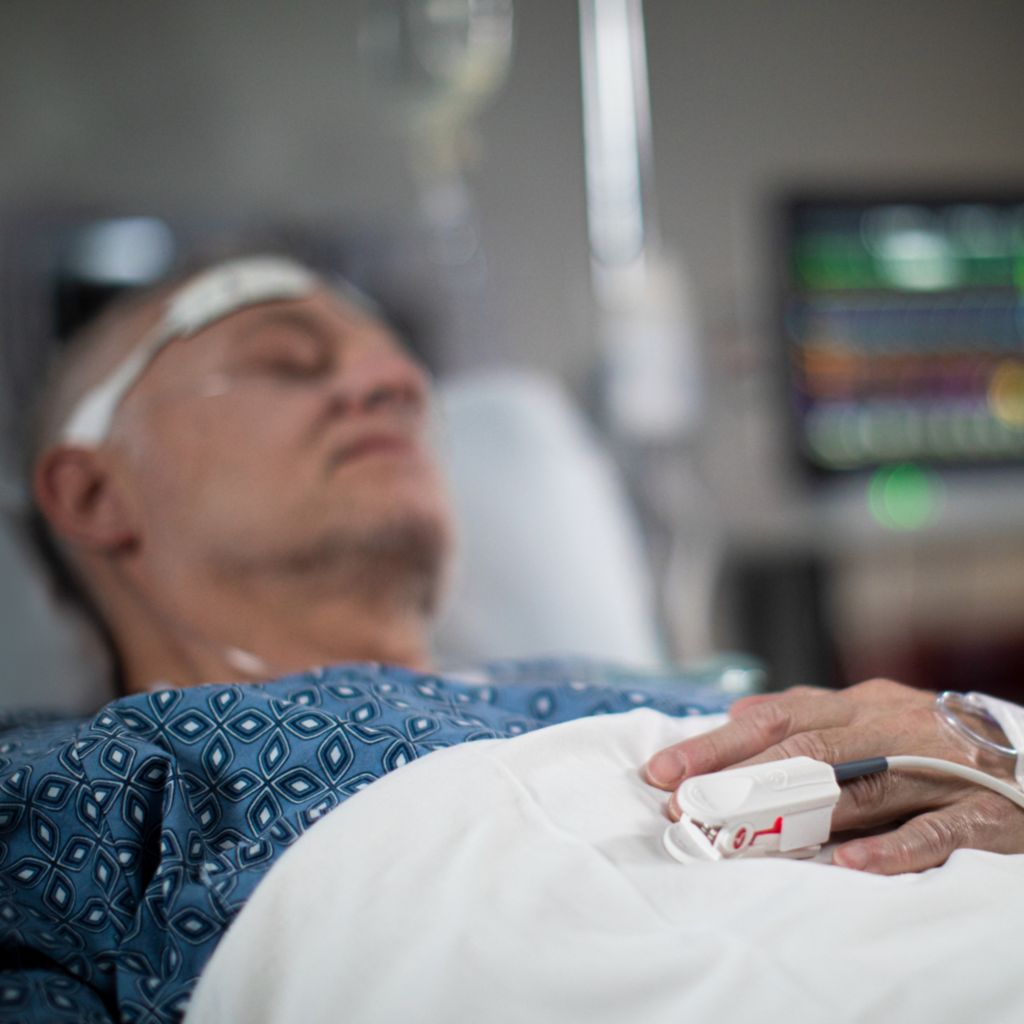 Patient sleeping