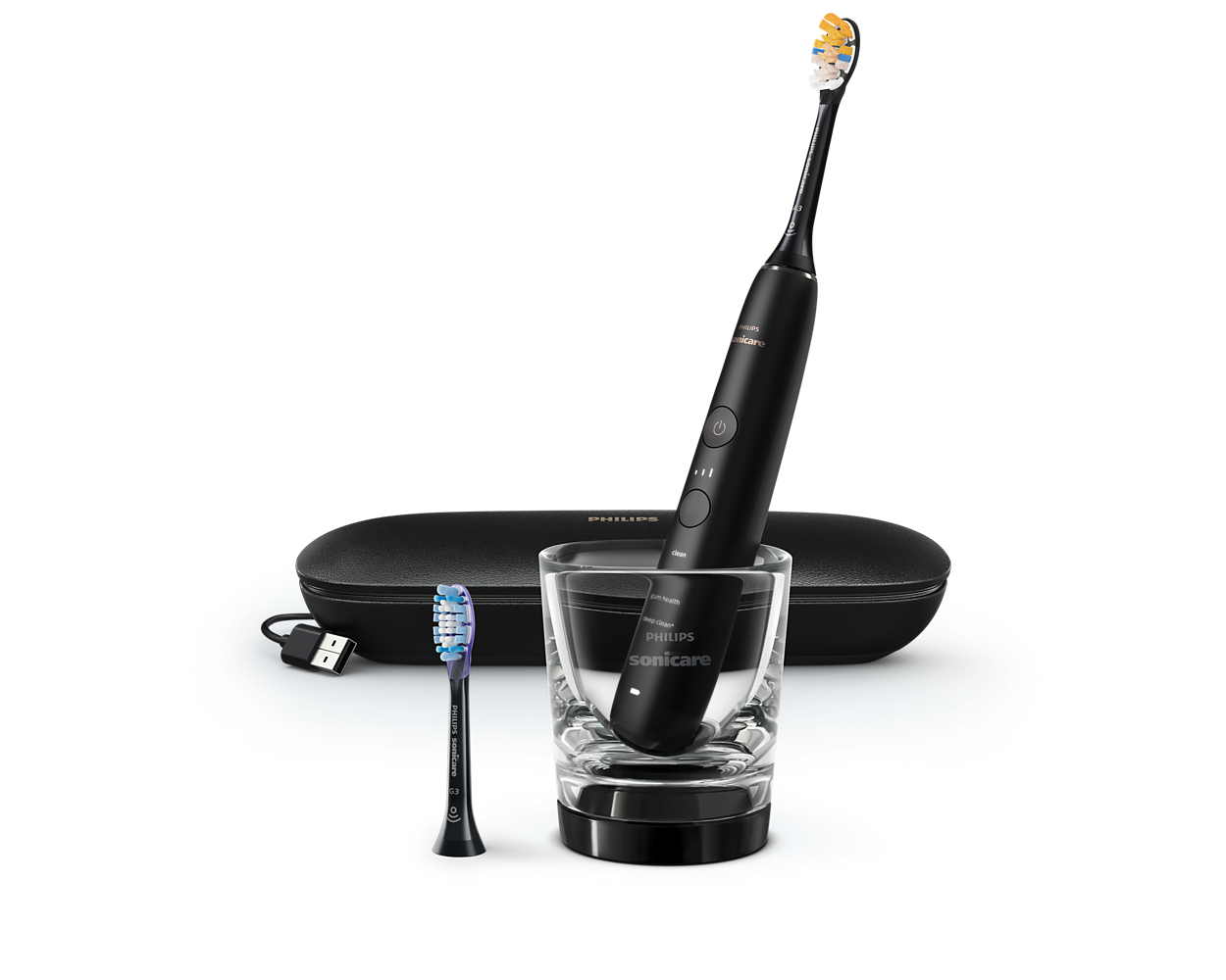 DiamondClean 9000 ダイヤモンドクリーン 9000 HX9911/99 | Sonicare DiamondClean 9000 ダイヤモンドクリーン 9000 HX9911/99 | Sonicare