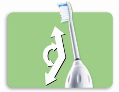 Unique angled neck helps you reach back teeth